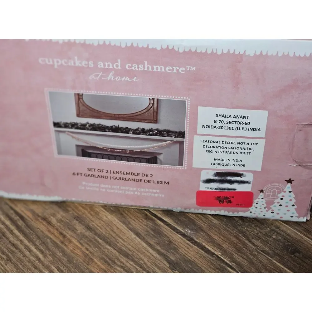 Cupcakes and Cashmere at home 6ft Garland
